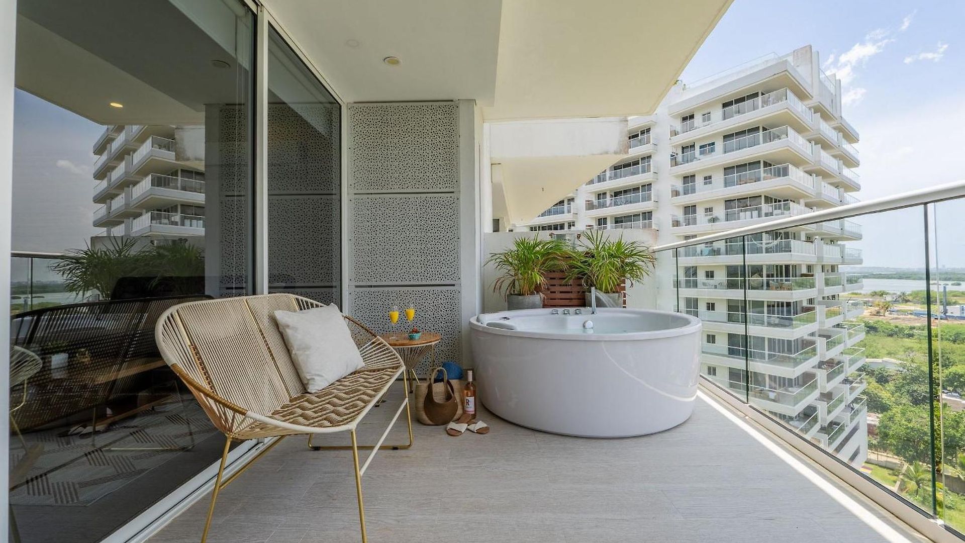 Mq903 | Jacuzzi & Hamaca - Vista Espectacular Cartagena