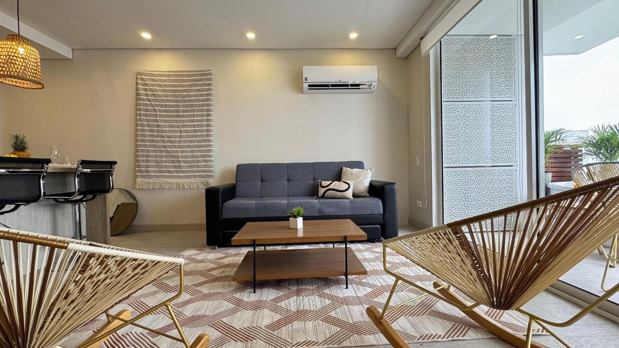 Apartamento Mq903 Increible Apto 1Hab Jacuzzi Priv Cielo Mar *